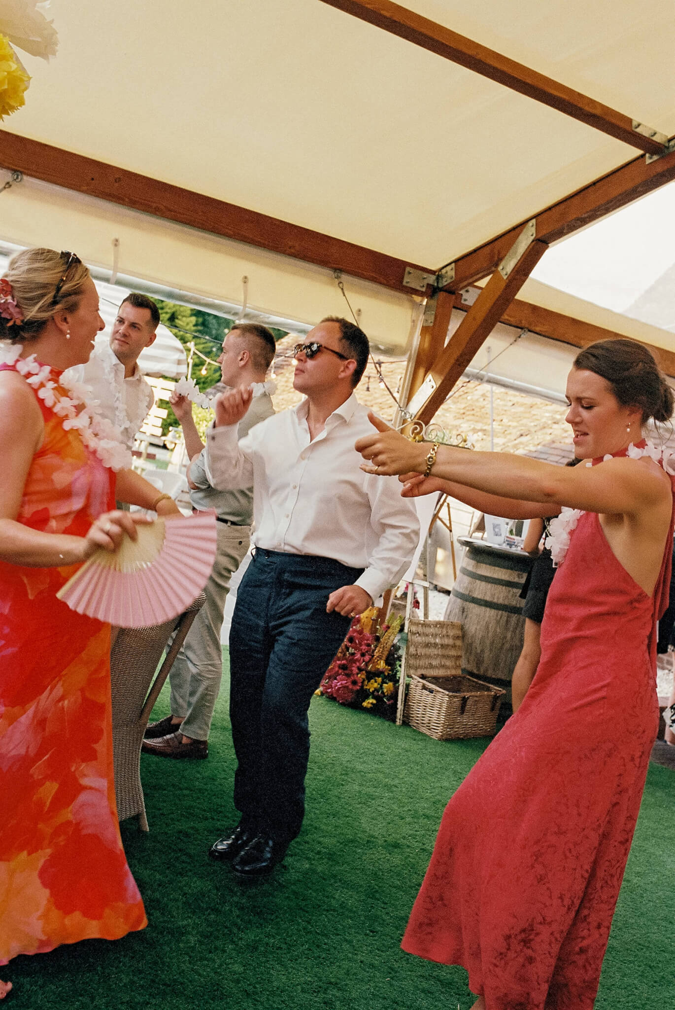 35mm film wedding photography