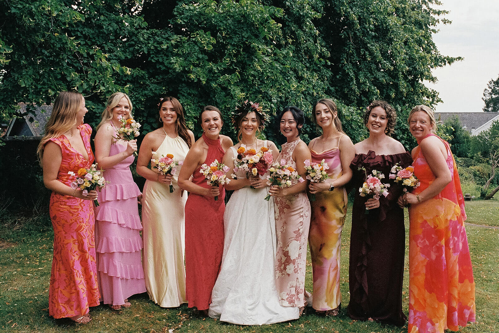 35mm film wedding photography