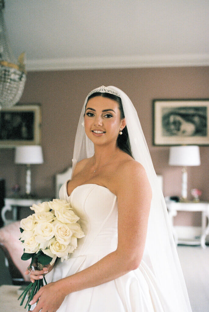 A stylish wedding at Berwick House 35mm film -