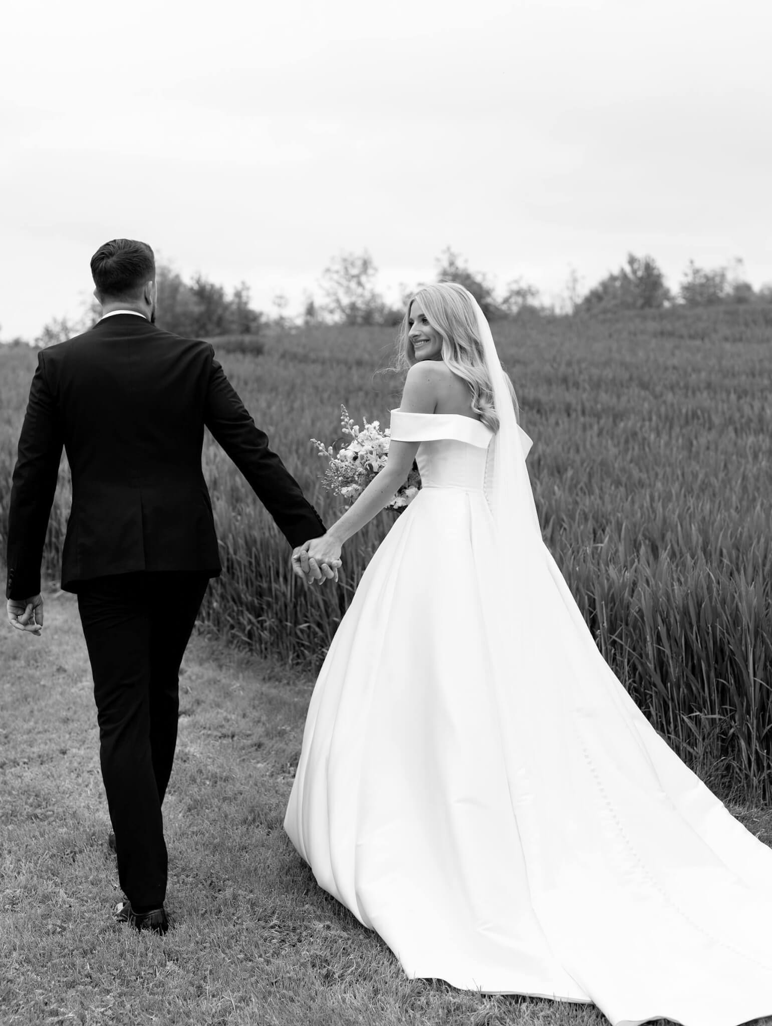 Barn at upcote wedding