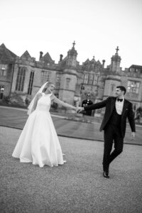 A Hengrave Hall black tie wedding