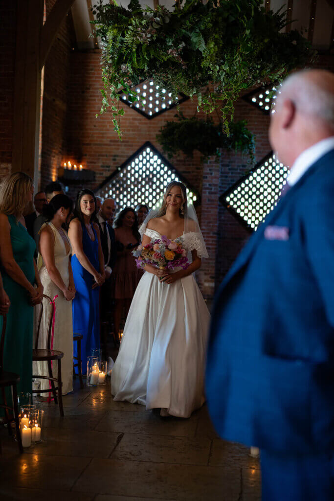 Shustoke Barn black tie wedding