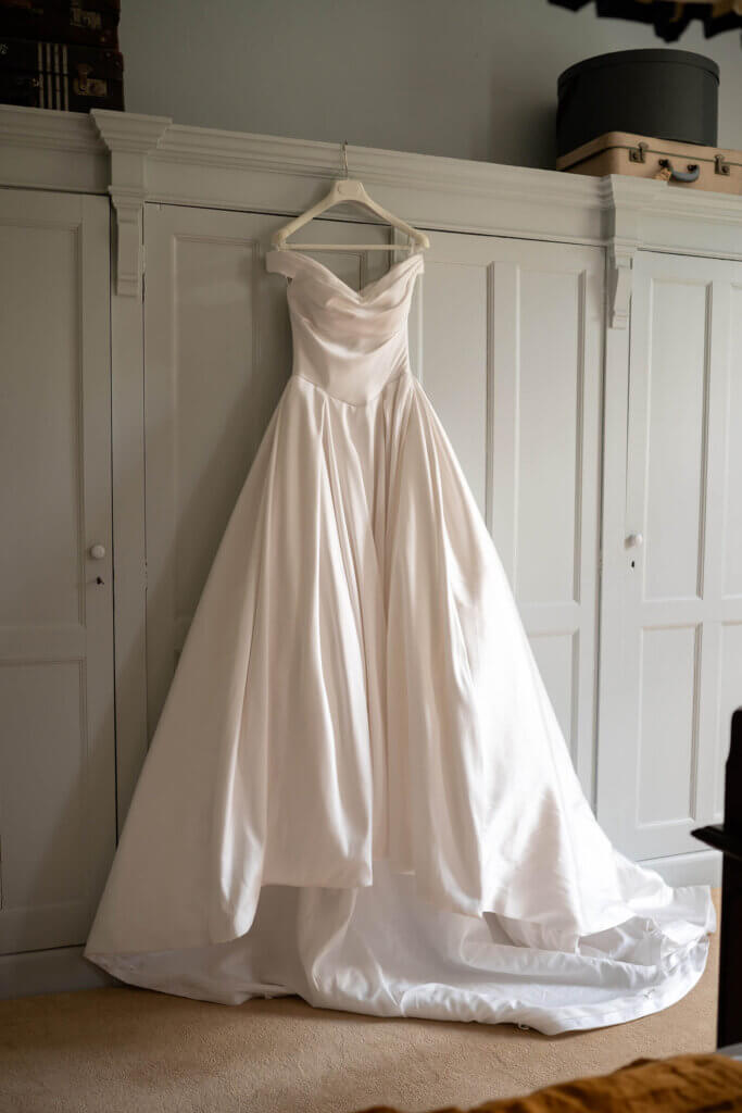 Shustoke Barn black tie wedding