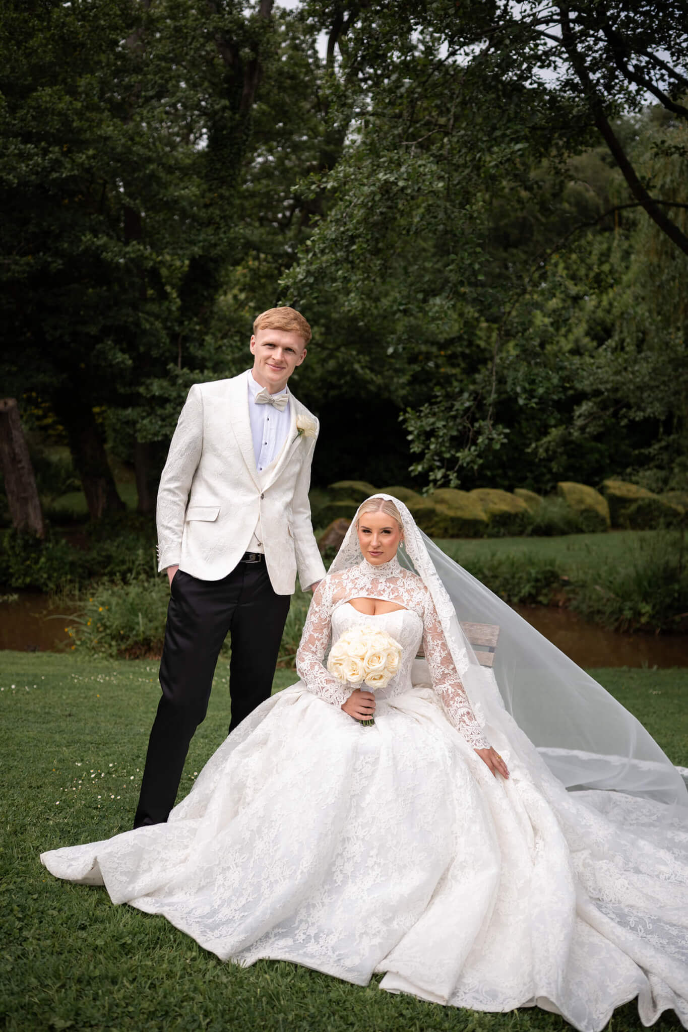 Mariana Hardwick dress at The Mills barn