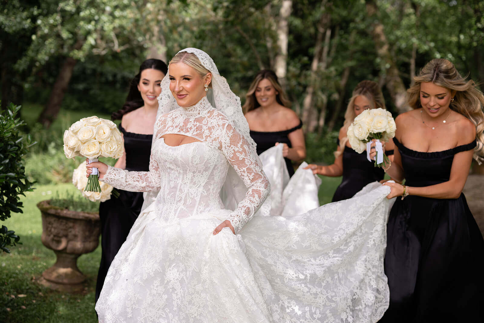 Mariana Hardwick dress at The Mills barn