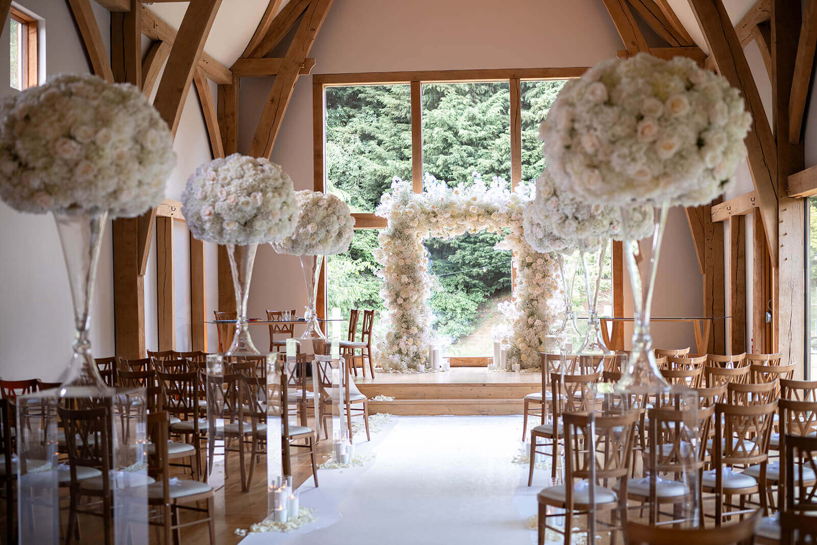 Mariana Hardwick dress at The Mills barn