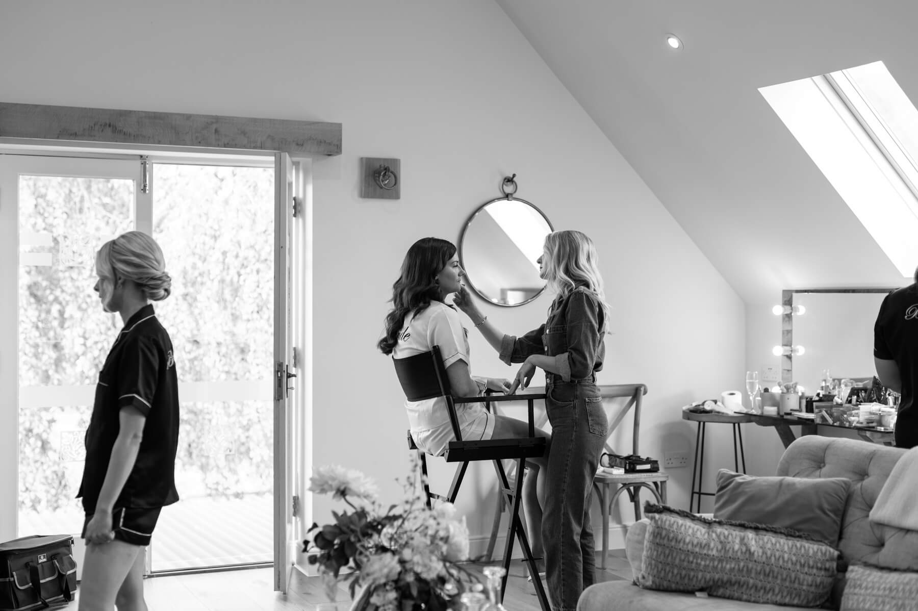 Hyde House wedding with bride in Halfpenny
