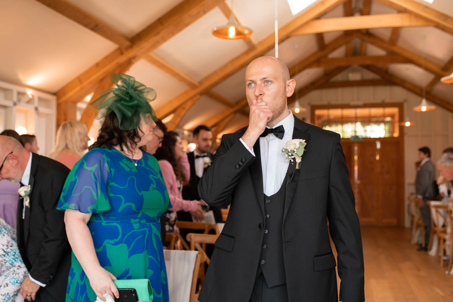 Hyde House wedding with bride in Halfpenny