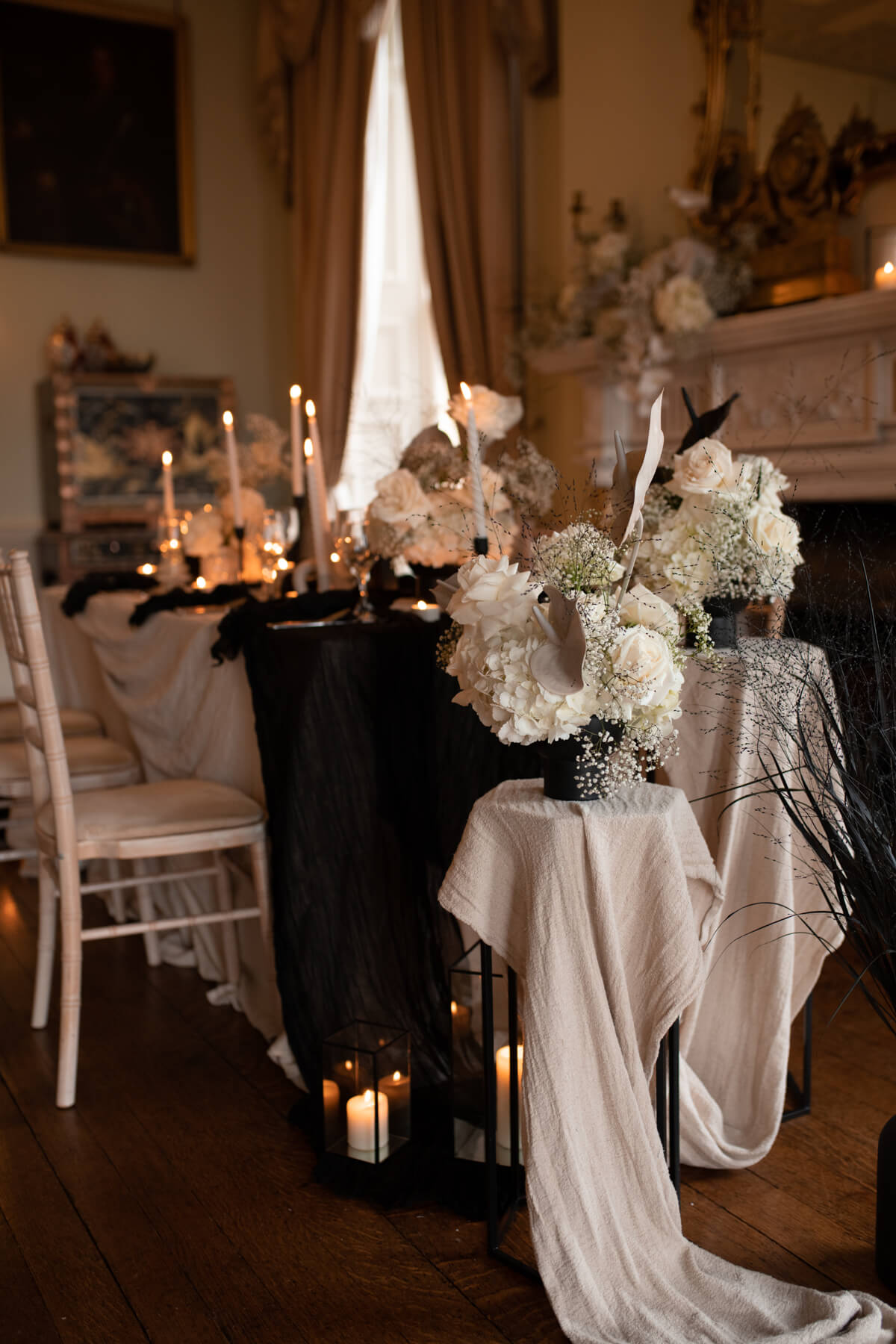 Prestwold Hall wedding photography editorial