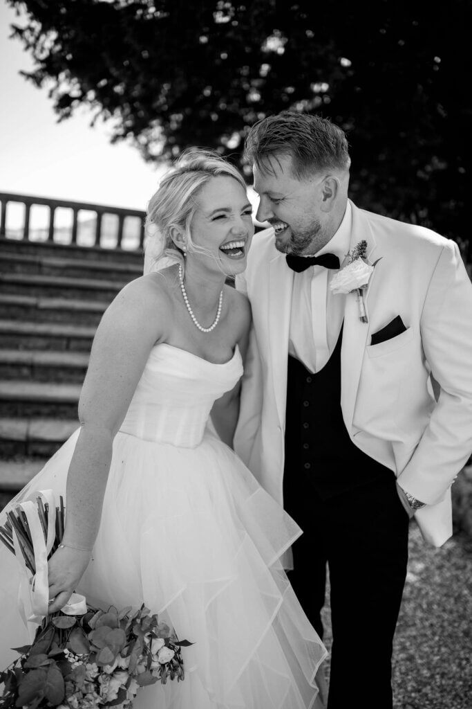 Sudeley Castle black tie wedding
